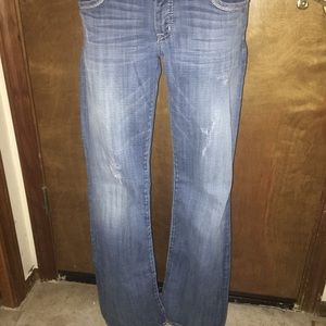 Big Star Sweet Boot Ultra Low Rise Jeans 29L